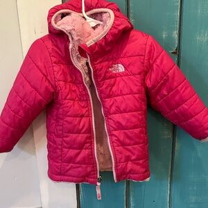 The North Face Fuchsia Quilted Jacket
